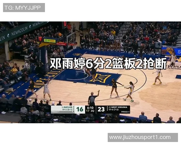 邓雨婷状态低迷NCAA常规赛表现不佳仅得3分1板1助